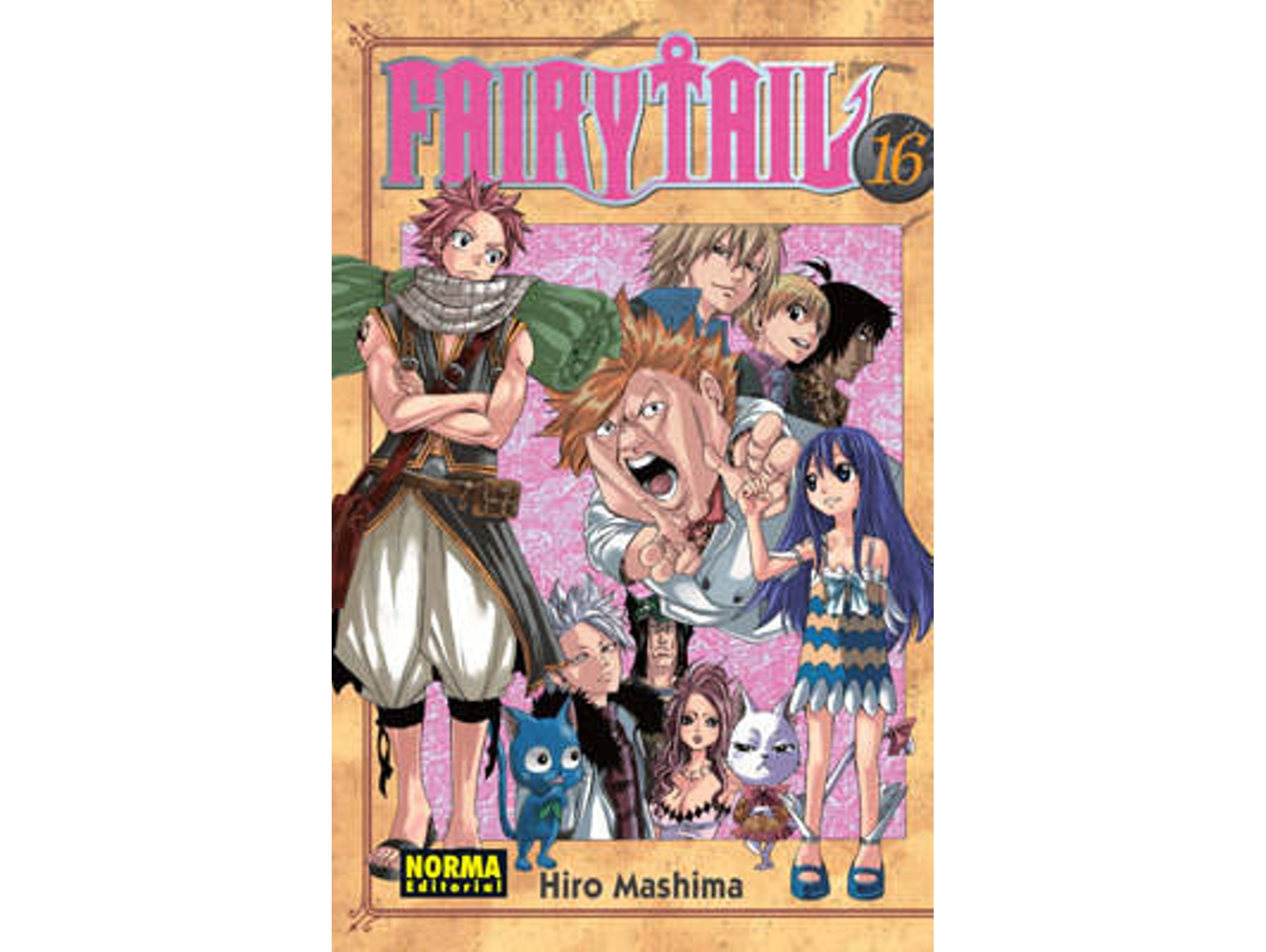 Libro Fairy Tail 16 de Hiro Mashima (Español)
