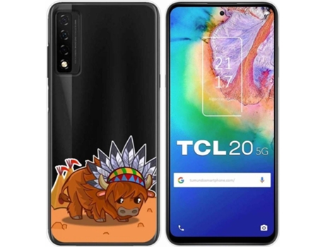 Carcasa TCL 20 5G TUMUNDOSMARTPHONE Bufalo Multicolor