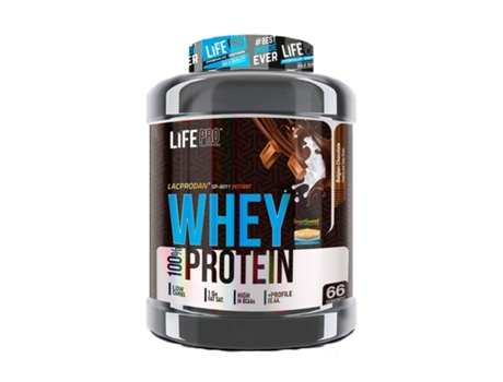 Whey Protein 2Kg LIFEPRO: Sabor Chocolate Belga