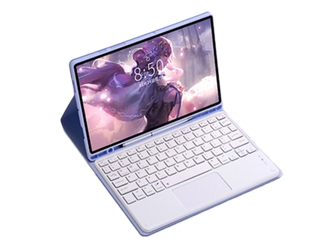 Carcasa Flip Cover y Teclado Bluetooth YIMGOTTA para Samsung Galaxy Tab A8 10.5 X200/X205