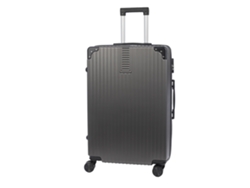 Maleta Mediana Trolley Rígida Ultraligera, De Abs De Alta Resistencia Con Esquinas Reforzadas. Cerradura Numérica Y 4 Ruedas Dobles Extraíbles.