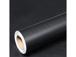 Papel adhesivo para muebles efecto madera negra (60 cm x 3 m), impermeable para cocina y armarios Kofihety