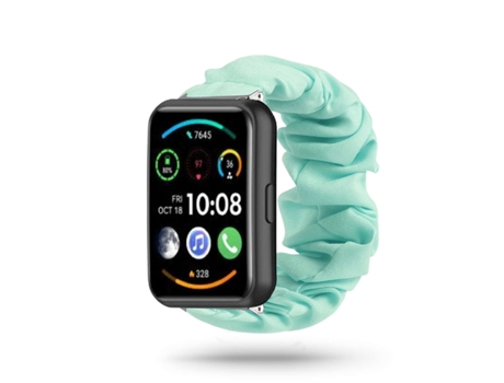 Correa Huawei Watch Fit 2 Pulsera Scrunchie Verde