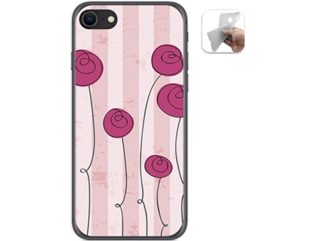 Carcasa iPhone SE 2020 TUMUNDOSMARTPHONE Flores Vintage Multicolor