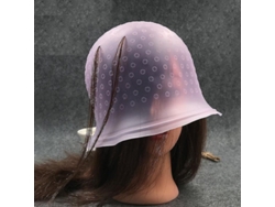 Gorro Reutilizable Para Teñir El Cabello Con Gancho Para Mechas Profesionales En Casa.