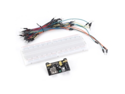 Placa de Ensayo Sem Solda com Alimentação 3.3v 5v e 65 Cabos S/MARCA