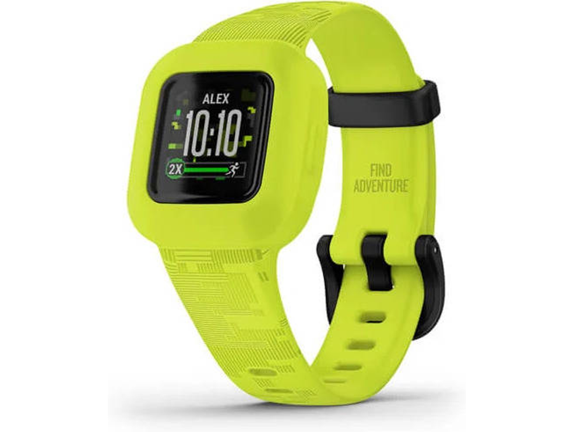Pulsera Deportiva GARMIN Vivofit jr. 3 Camo (Bluetooth - Hasta 1 año de autonomía - Verde)