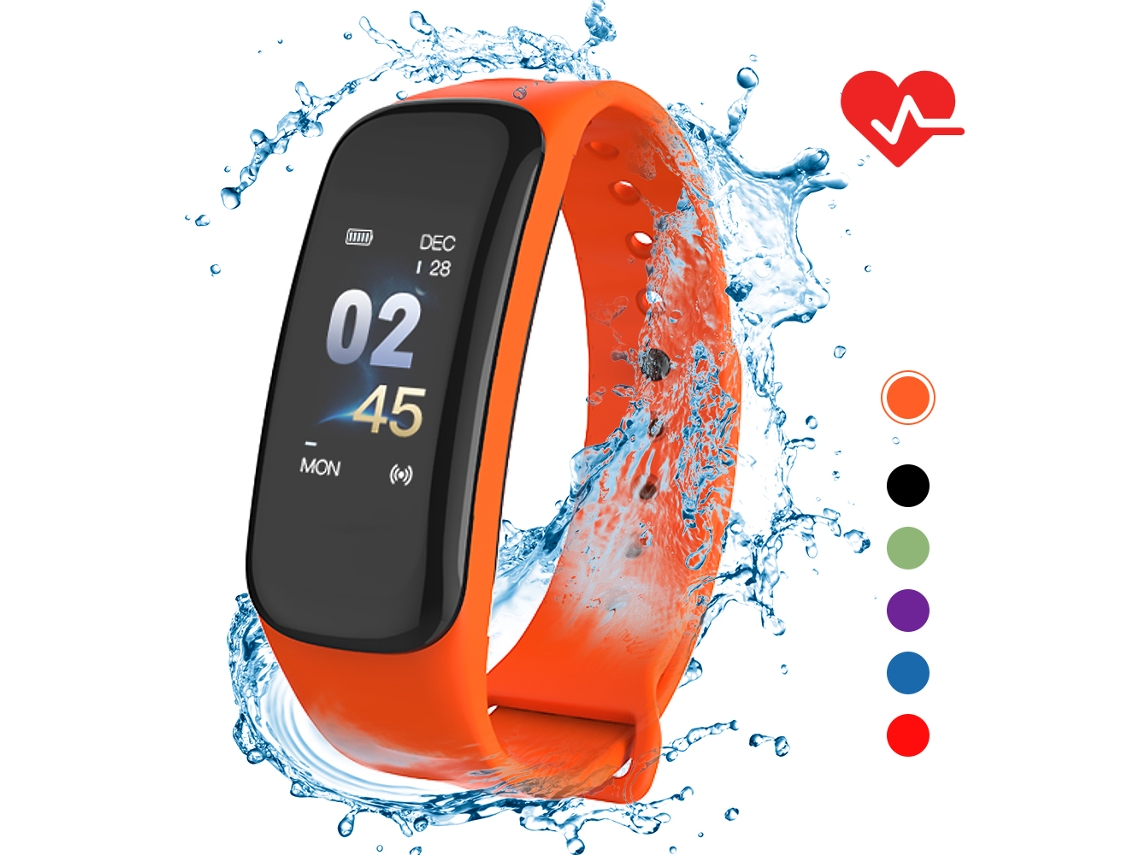 Pulsera Inteligente Ip67 Con Monitor De Actividad Física, Frecuencia Cardíaca, Presión Arterial, Oxígeno Y Contador De Pasos Para Hombres Y Mujeres.