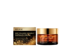 Crema de colágeno con cápsulas de vitamina C