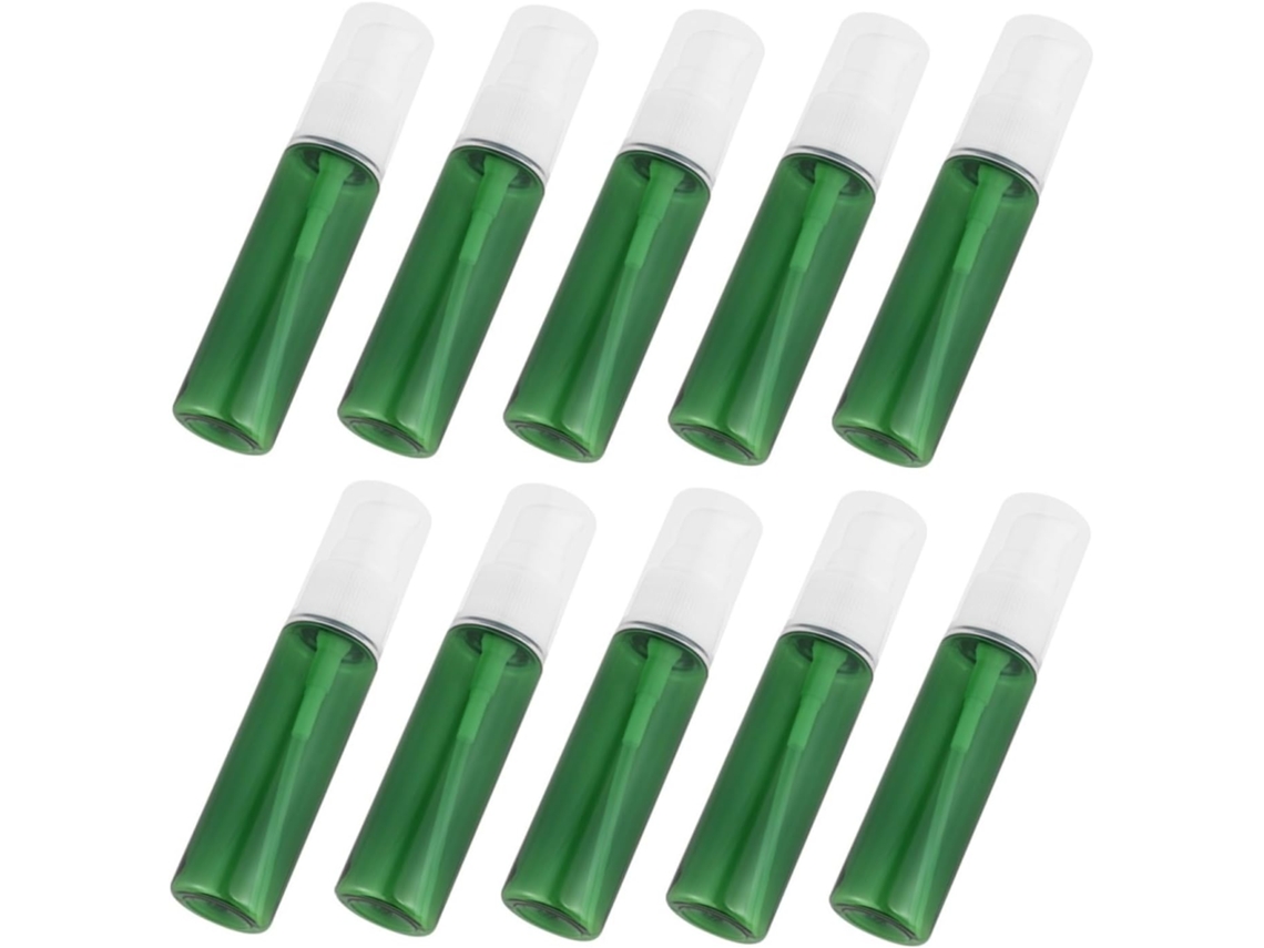 De 10 Frascos De Loção Com Bomba Para Viagem, Recipientes Cosméticos Compactos E Recarregáveis.