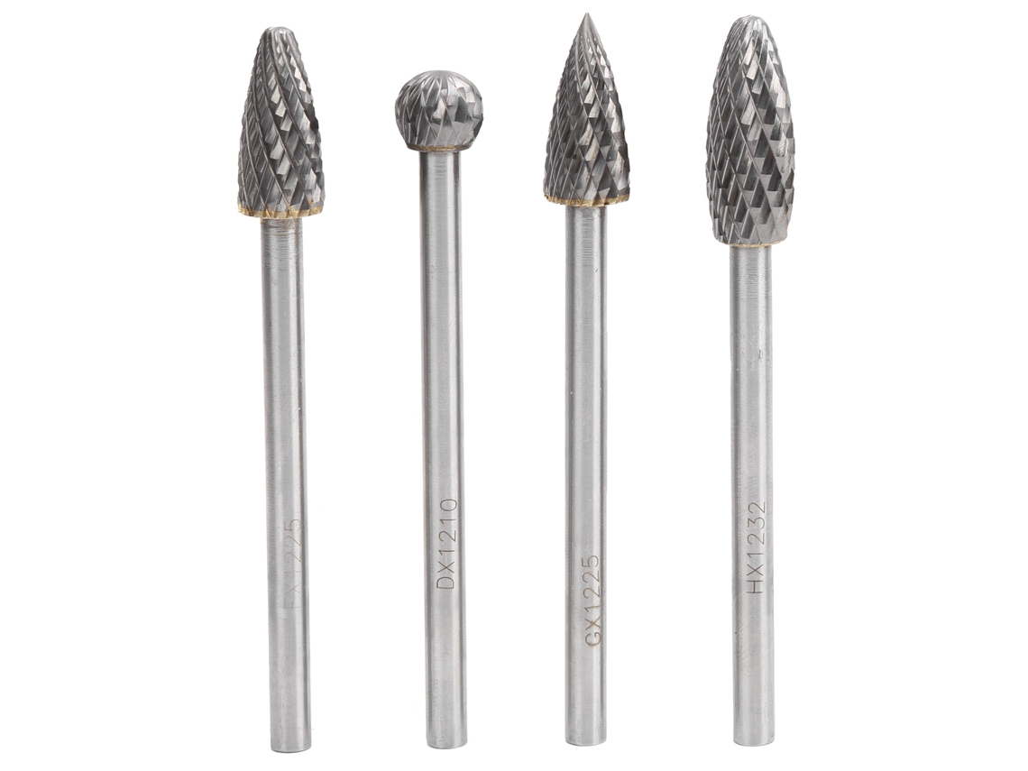 Juego De 4 Discos De Lijado Rotativos De Acero De Tungsteno De 6 Mm Para Procesamiento Metalúrgico.