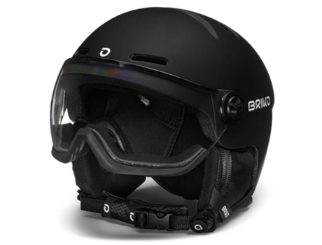 Casco BRIKO Capacete Teide Visor Photochromatic Preto M