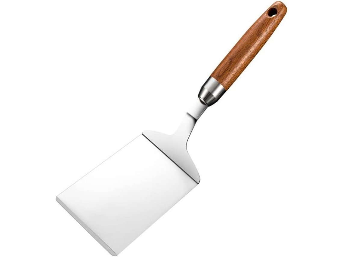 Espátula para parrilla Rebe de acero inoxidable 304, 28,5 x 8,5 cm - Ideal para tortitas y filetes
