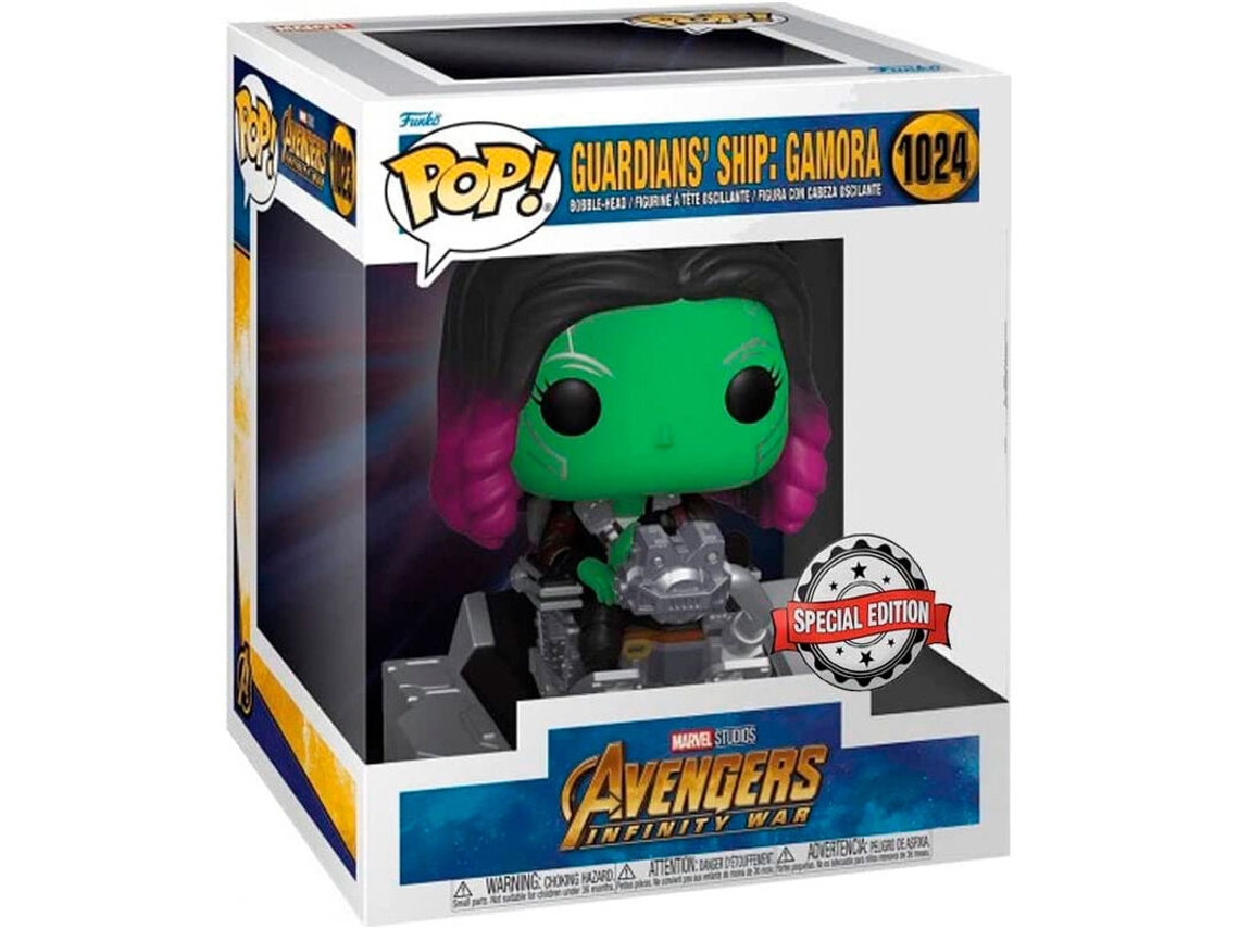 Figura Pop Marvel Avengers Infinity War Guardianes Nave Gamora Exclusiva B.active