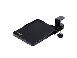 Bandeja giratoria para teclado y ratón, con soporte para ratón, que permite guardar objetos en cajas o esconderlos debajo. Tienda Olysi
