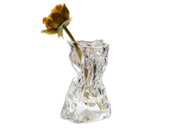 2026-vaso De Vidrio Plisado Lujo Ligero Hidropónico Para Sala Comedor Arreglos Florales Decoración