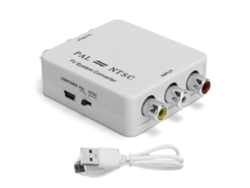 Convertidor Pal A Ntsc Hd Para Reproductores De Dvd, Grabadoras De Vcd, Cámaras, Videograbadoras, Dvr Y Ps3.