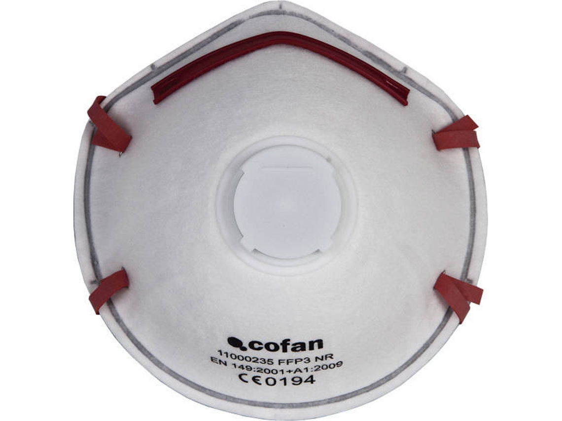 Mascarilla de Protección COFAN con Valvula Ce FFP3 Nr
