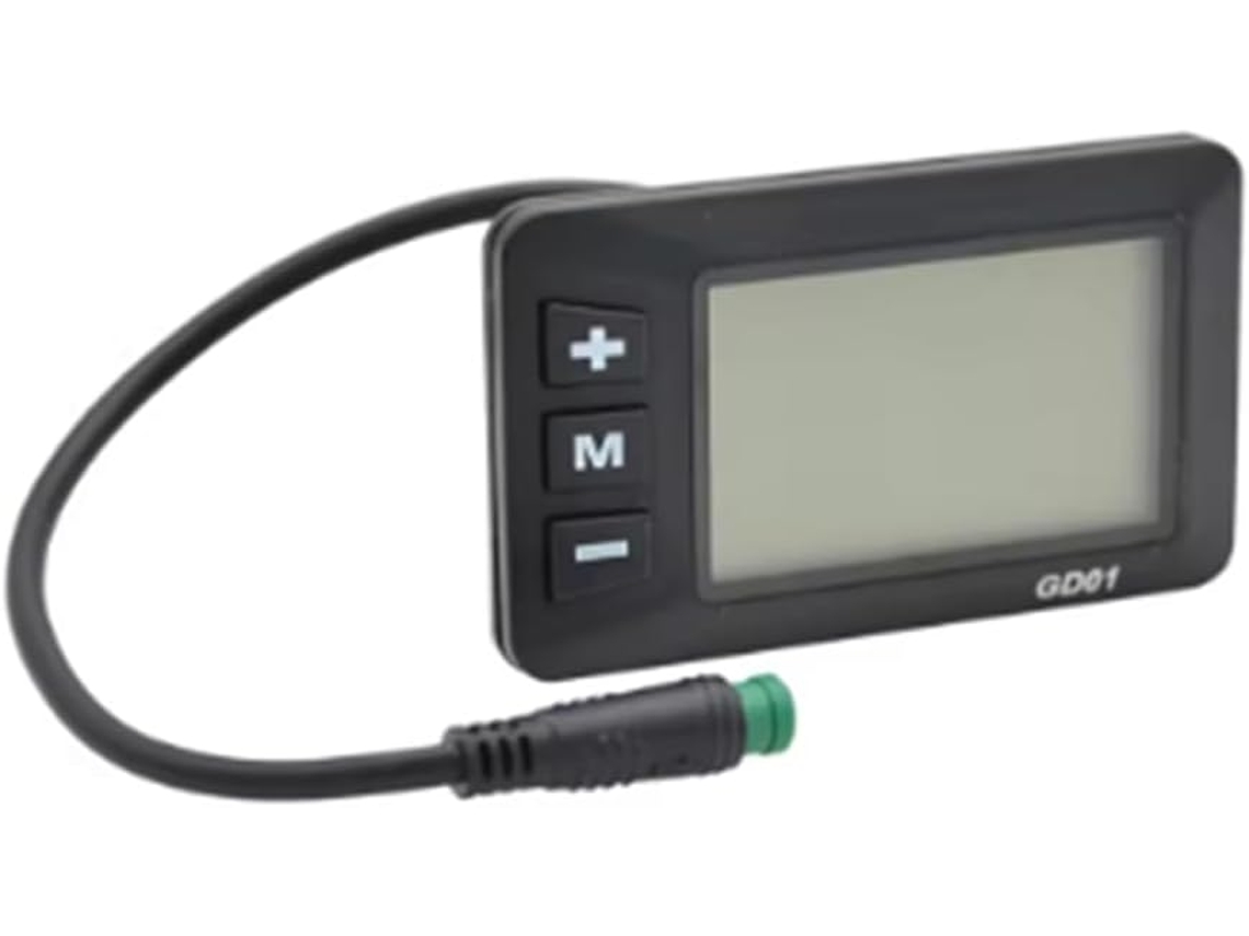 Pantalla LCD SFUSHOS para bicicleta eléctrica GD01, resistente al agua, multivoltaje.