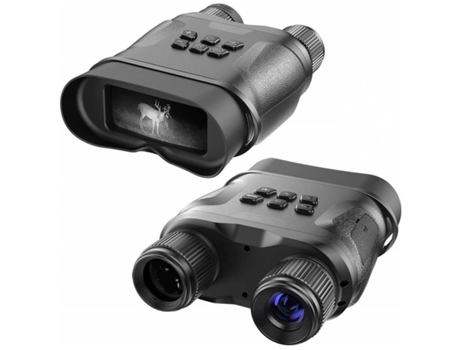 Cámara digital monoculares de visión nocturna infrarroja con función de salida USB de reproducción de video para caza y vida silvestre - Negro YIZH...