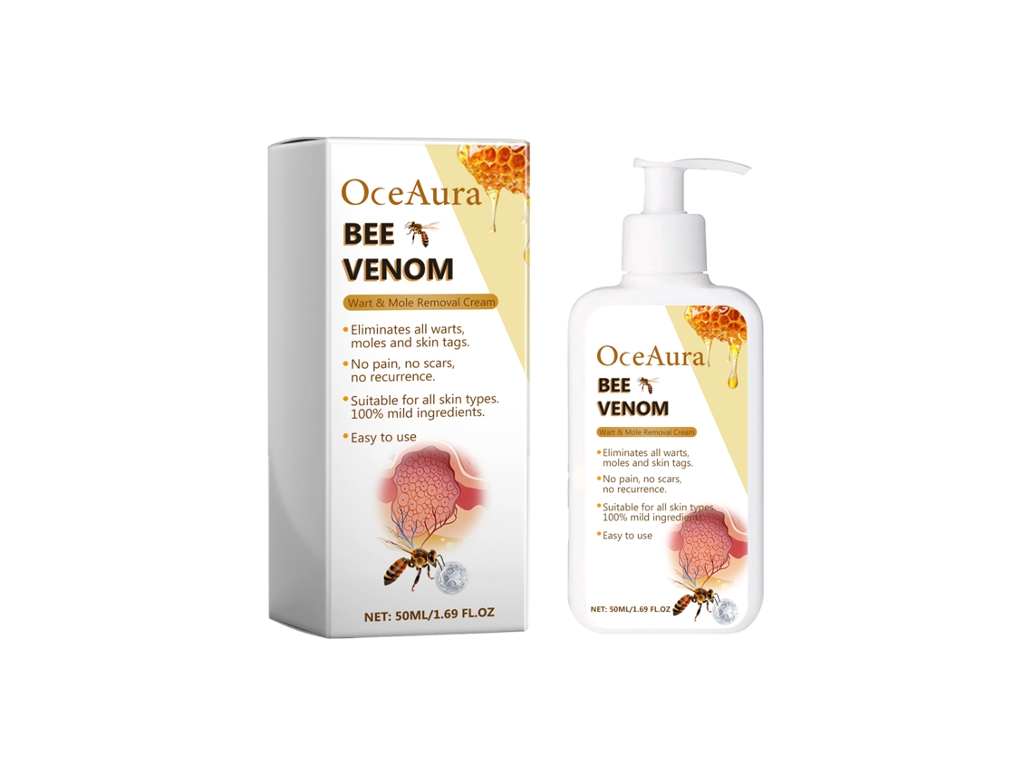 Crema purificante de poros con veneno de abeja