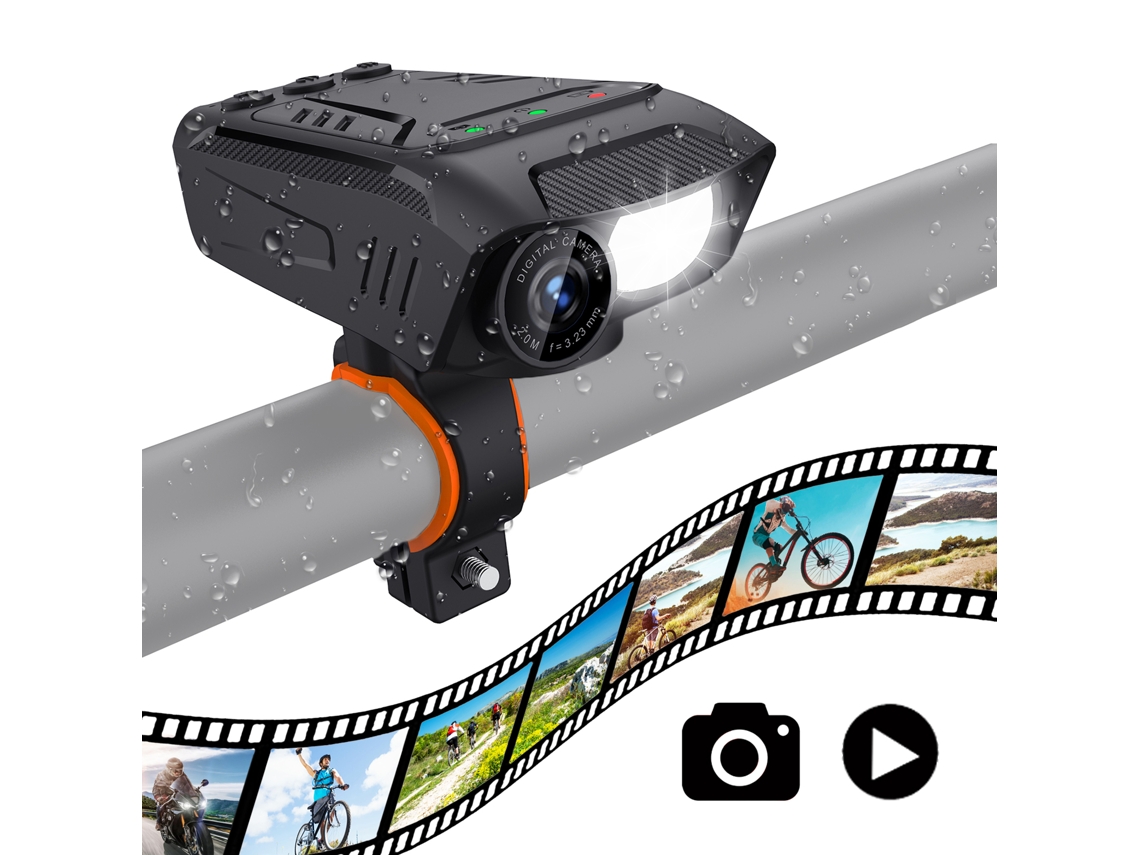 Cámara De Ciclismo Hd 1080p, 30 Cuadros Por Segundo