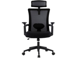 Silla de Escritorio Ejecutiva Ergonómica TECHLY ICA-CT MC016 Negro