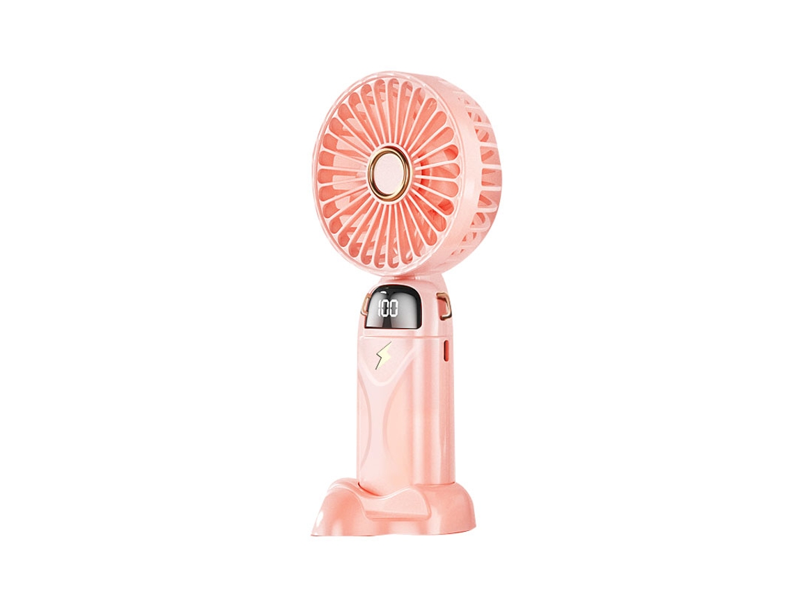 Ventilador plegable USB portátil con 5 velocidades para viajes, acampadas y carga | Sin marca