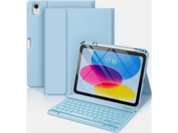 Funda con teclado para Xiaomi Pad 8/8pro de 11,2 pulgadas, con teclado Bluetooth retroiluminado (azul) Cuich (2025)