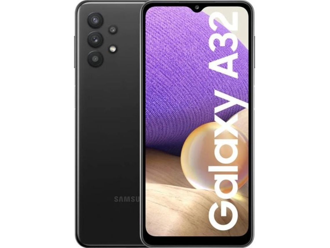 Telefone SAMSUNG Galaxy A32 128GB A325F DS Negro Reacondicionado Como Nuevo