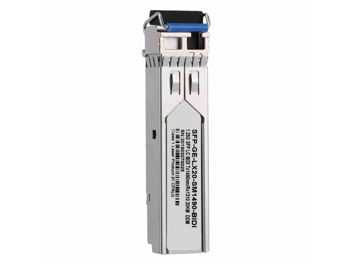 Módulo Transceptor Óptico Sfp Ge De Fibra Gigabit Monomodo Lx20-sm1490-bidi De 20 Km