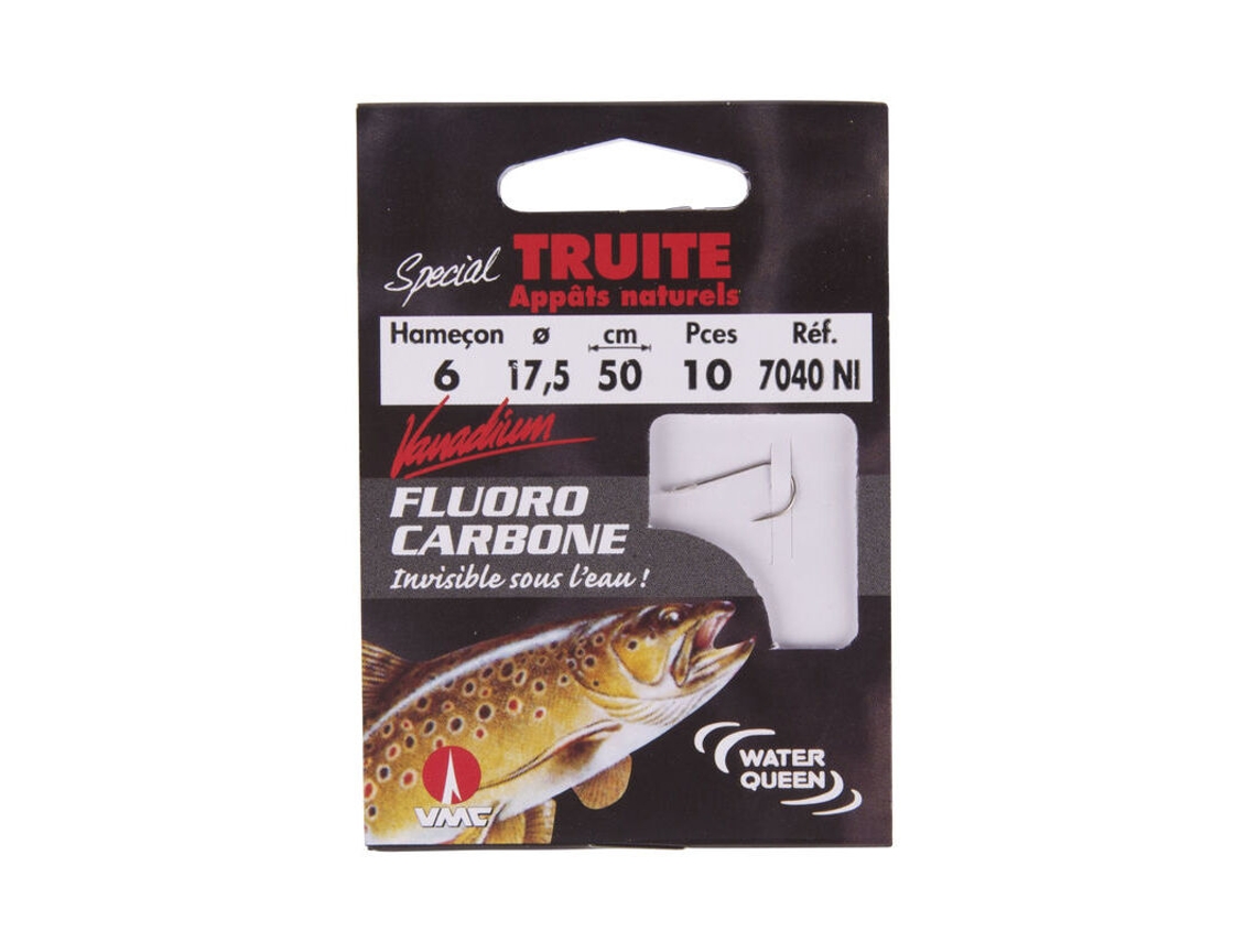 Gancho WATERQUEEN Fluoro.Truit.AN 7038BN 50cm