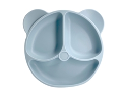 Plato dividido para bebé con base de succión | Sin BPA para bebés y niños pequeños