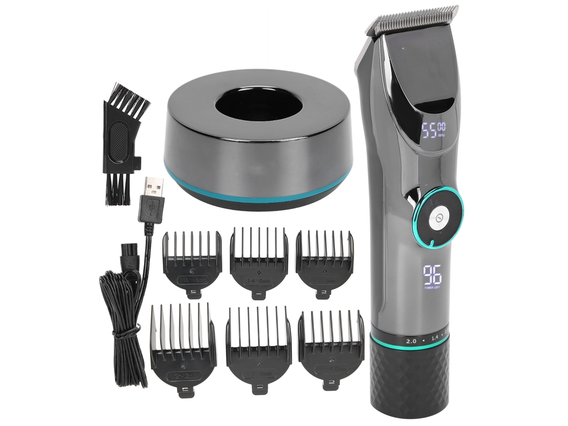 Cortadora De Pelo Profesional Eléctrica Recargable Vgr, Trimmer De Pelo Para Hogar, Herramienta De Estilismo