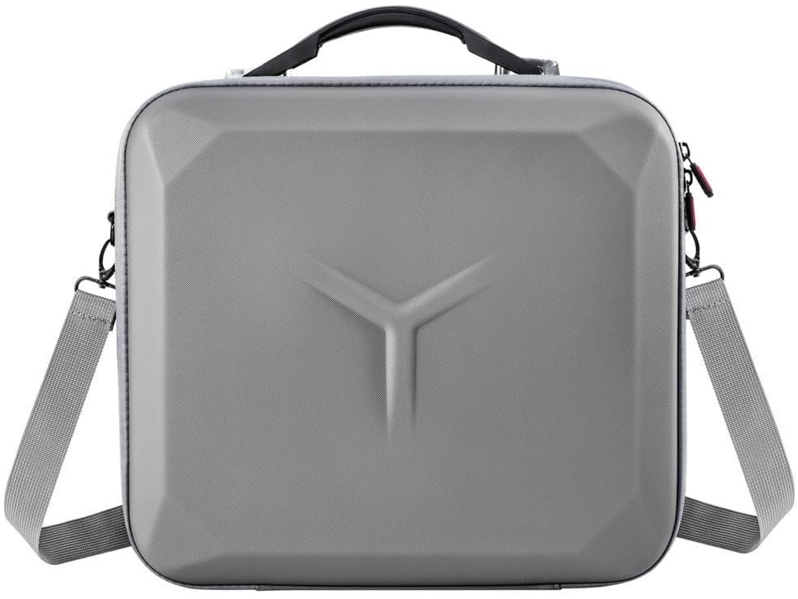 Estuche De Transporte De Piel Para Mandos Del Mavic 4 Pro Y Rc Pro 2, 360 X 344 X 122 Mm, Gris Claro.
