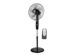 Ventilador De Pie Brivolt Bvvp50 — Silencioso, 3 Velocidades, Control Remoto, 50w, Ø40cm