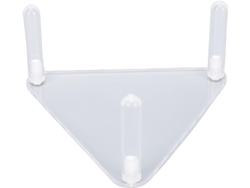 Soporte De Fútbol En Acrílico Para Carteles De Baloncesto, Voleibol, Deporte, Redondo Transparente,