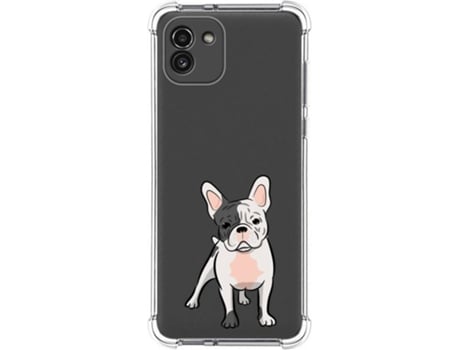 Carcasa para Samsung Galaxy A03 TUMUNDOSMARTPHONE Dibujos Antigolpes Perros 06 Multicolor