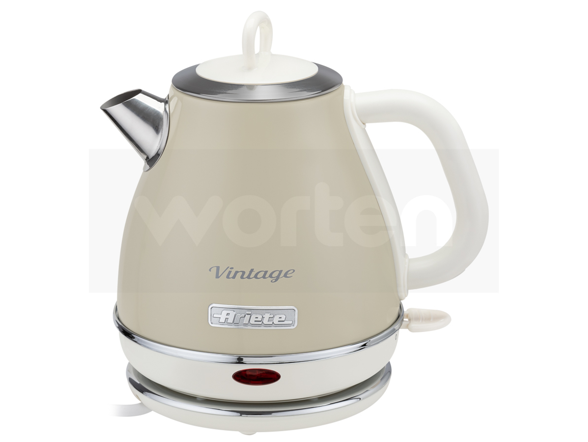 Hervidor Eléctrico ARIETE 2868 (Beige - 2000 W - 1 L)