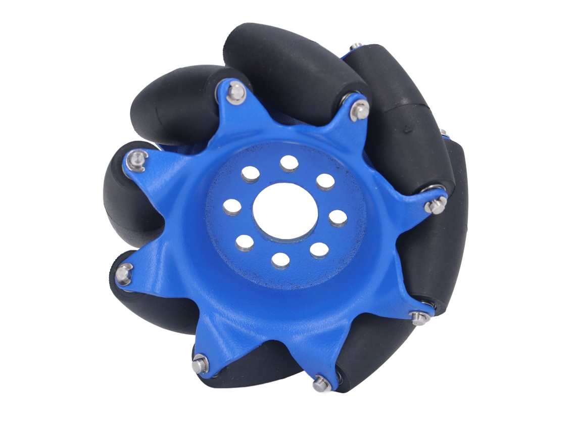 2026velora-rueda Omnidireccional 3in 45° Con Rodillos De Goma Tpu Para Robots Industriales 5606‑0100‑0076