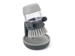 2026-escobilla De Cocina Con Dispensador De Jabón Recargable Y Base De Almacenamiento Para Lavar Plato