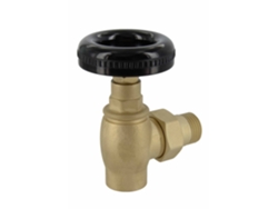 Llave Manual Negra Para Radiador De Hierro Fundido