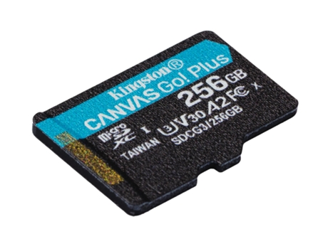 Kingston Technology Canvas Go! Plus Tarjeta de Memoria 256 Gb Microsd UHS-I Clase 10