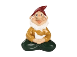 Estatua de gnomo de resina para jardín, figuras decorativas para exteriores