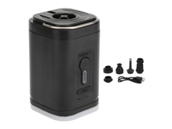 Bomba De Aire Eléctrica Portátil Recargable Por Usb Con 5 Boquillas Y Luz Led Para Inflables.