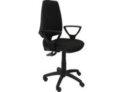 Silla de Escritorio Operativa PYC Elche S Negro BF (Brazos Fijos - Tejido)
