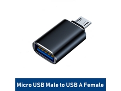 Adaptador convertidor USB C OTG USB C macho a Micro USB C hembra MDUG