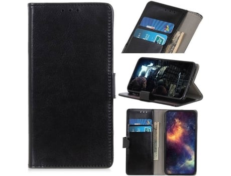 Carcasa Xiaomi Black Shark 2 Multi4you Libro Cartera Negro