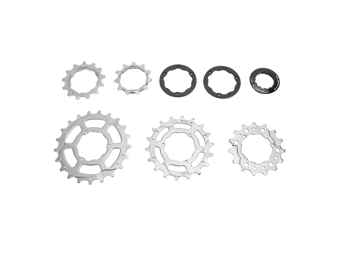2026-cassette De Bicicleta 5 Velocidades Acero Inoxidable Aleación De Aluminio Piñón De Volante Para Brompton