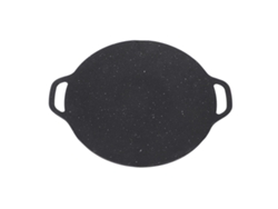 Sartén Coreana Para Barbacoa, 33 Cm, Aleación De Aluminio Antiadherente, Con Dos Asas Para Barbacoas Al Aire Libre Y Acampadas.